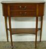  Mahogany Consle Table 