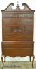  Mahogany Queen Ann Chest On Chest 