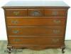  Mahogany Queen Ann Dresser 