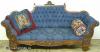 Ornate Victorian Walnut Sofa 