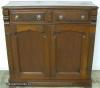  Victorian Walnut Jelly Cupboard 
