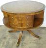  Mahogany Drum Table 