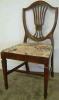  Mahogany Shield Back Chair 