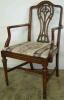  Mahogany Shield Back Chair 